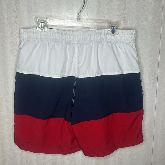 ❤️ NAUTICA classic logo tri-block series swim trunks SIZE LARGE - Picture 4 of 6